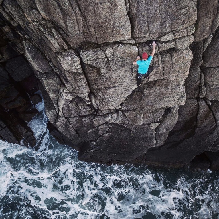 Deep Water Soloing in Donegal